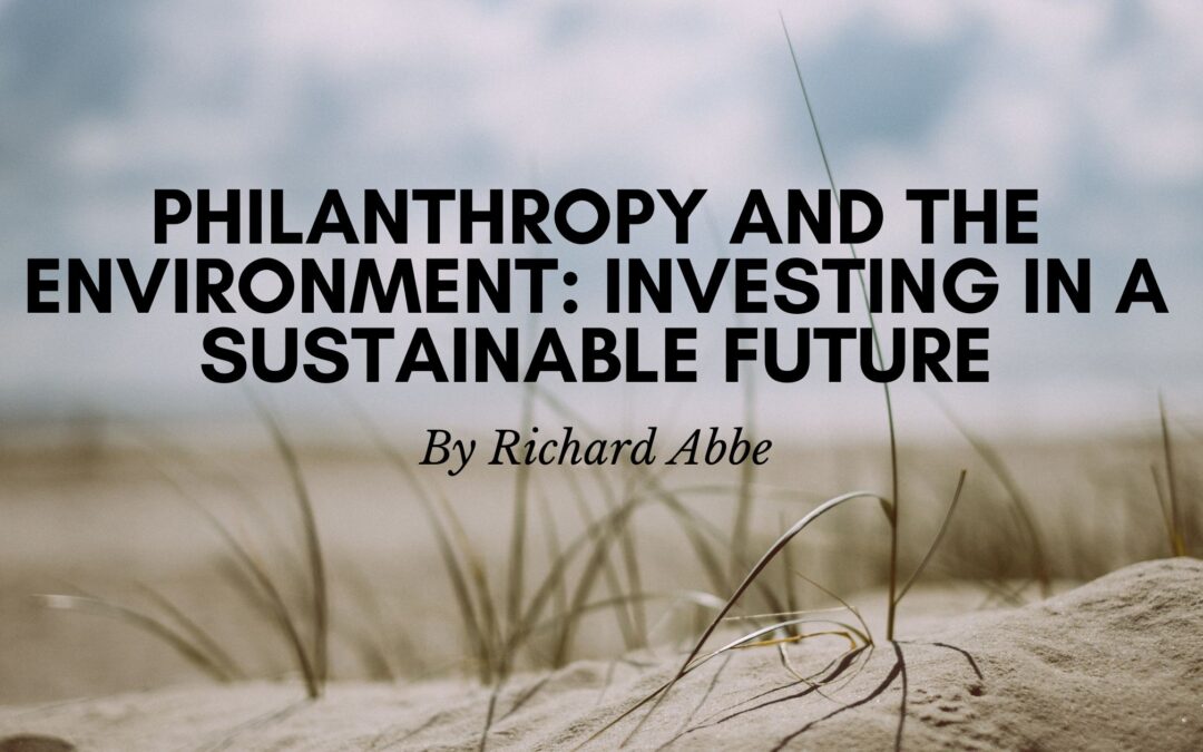 Philanthropy and the Environment: Investing in a Sustainable Future